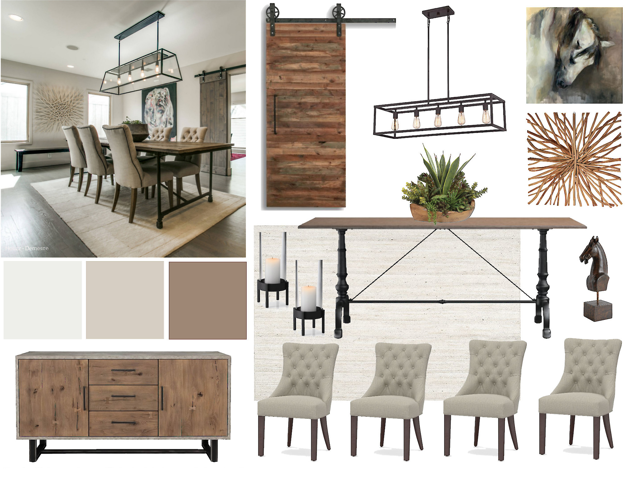 Design Style - Classic Casual Comfort Dining Room